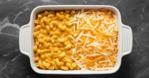  cheesy pasta mixture